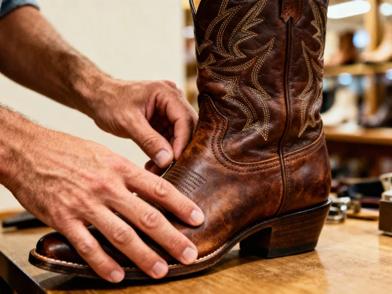 #bottescowboy #botteswestern #bottesenCuir #cuirveritable #bottesartisanales #fabricationartisanale