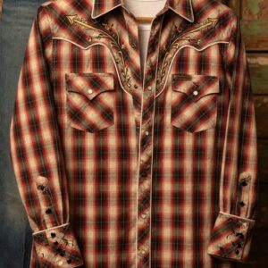 Chemise à carreaux
